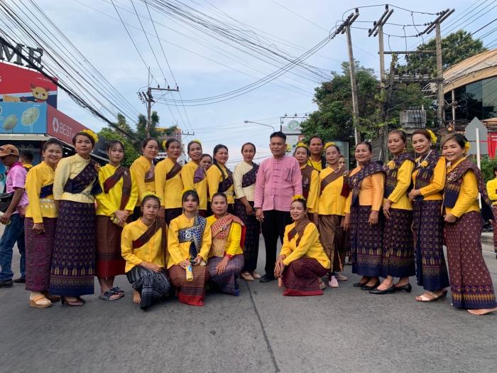 พิธีรำบวงสรวงสิ่งศักดิ์สิทธิ์คู่เมืองขอนแก่น งานไหมนานาชาติ จังหวัดขอนแก่น ประจำปี 2566