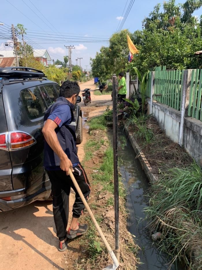 แก้ท่อระบายน้ำอุดตันบ้านท่าสวรรค์