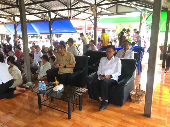 โครงการพลังบวรต่อบุญ เกื้อหนุนคนมัญจาคีรี ประจำปี 2566 (ระยะที่ 3) ภายใต้โครงการขจัดความยากจนและพัฒนาคนทุกช่วงวัยอย่างยั่งยืนตามปรัชญาของเศรษฐกิจพอเพียง และโครงการวัดประชารัฐสร้างสุข